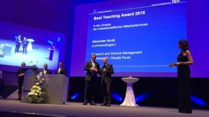 Alexander Groth erhält Best Teaching Award der TUM