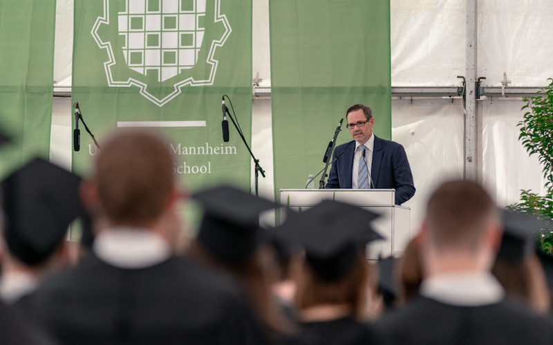 Groth Rede an der Uni Mannheim