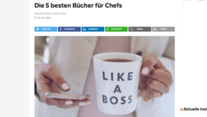 Top 5 Führungsbücher