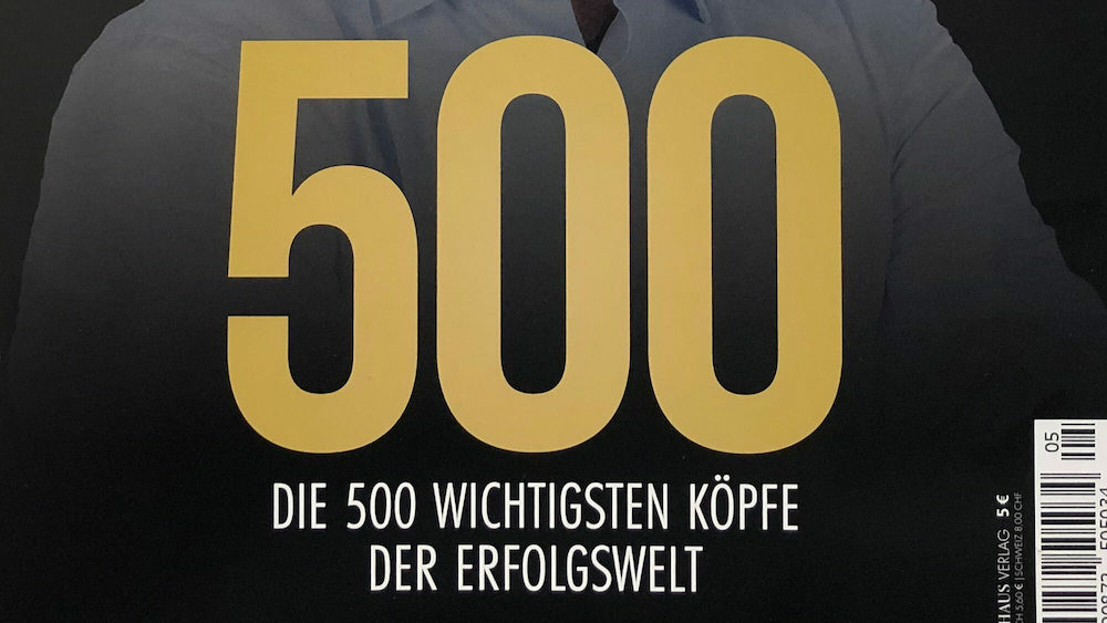 Redner Führung Top 500 Groth