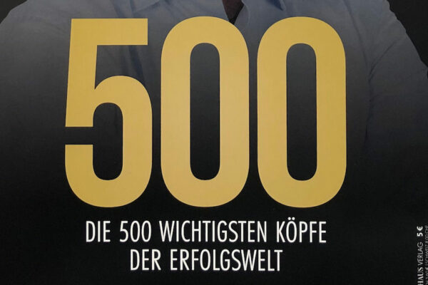 Redner Führung Top 500 Groth