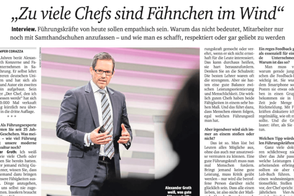Redner Führung Interview Alexander Groth