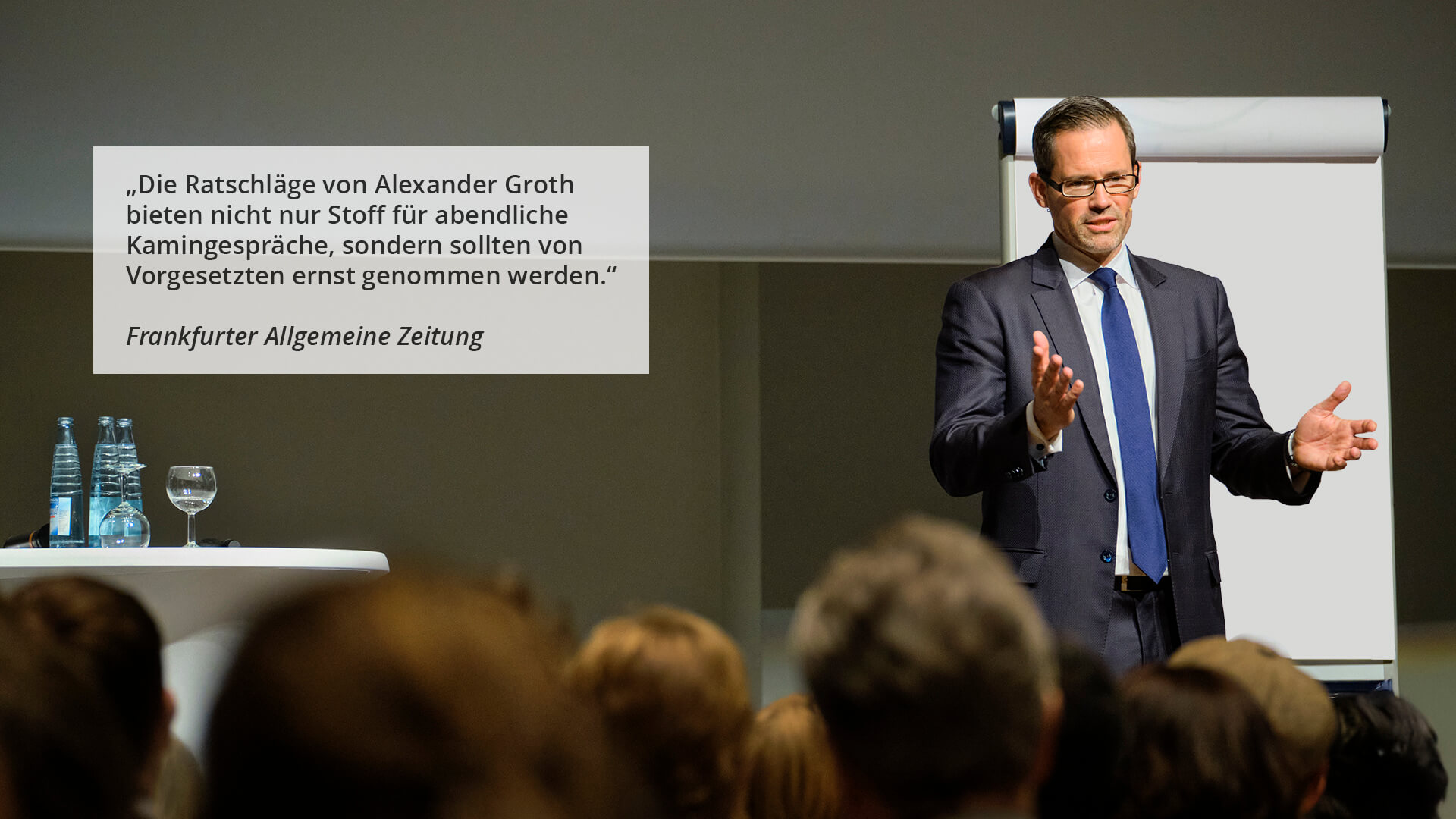 Redner Führung Alexander Groth